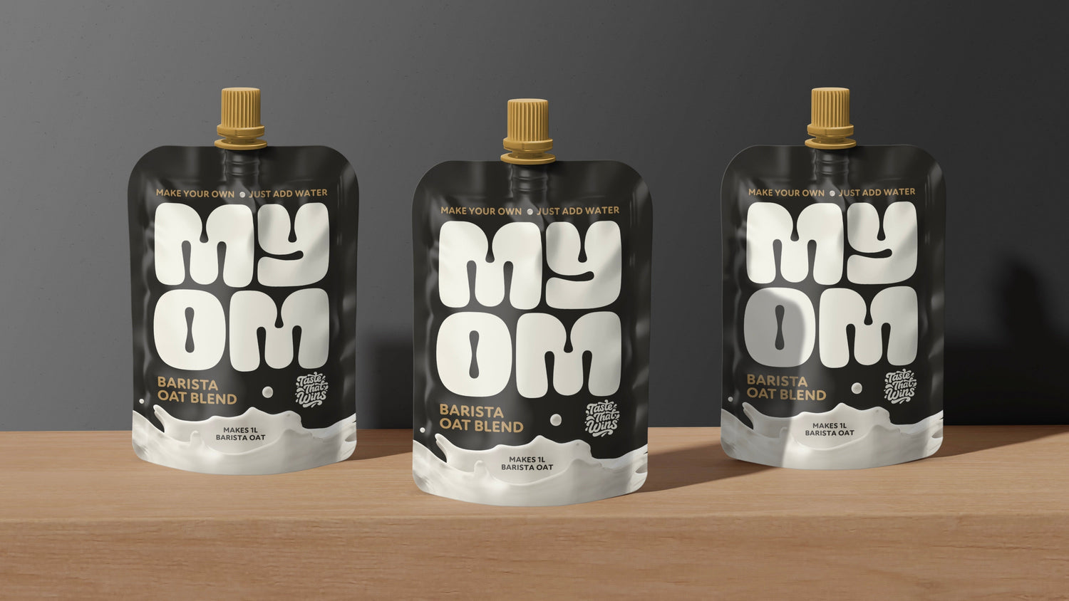 MYOM Barista Oat Milk sachets