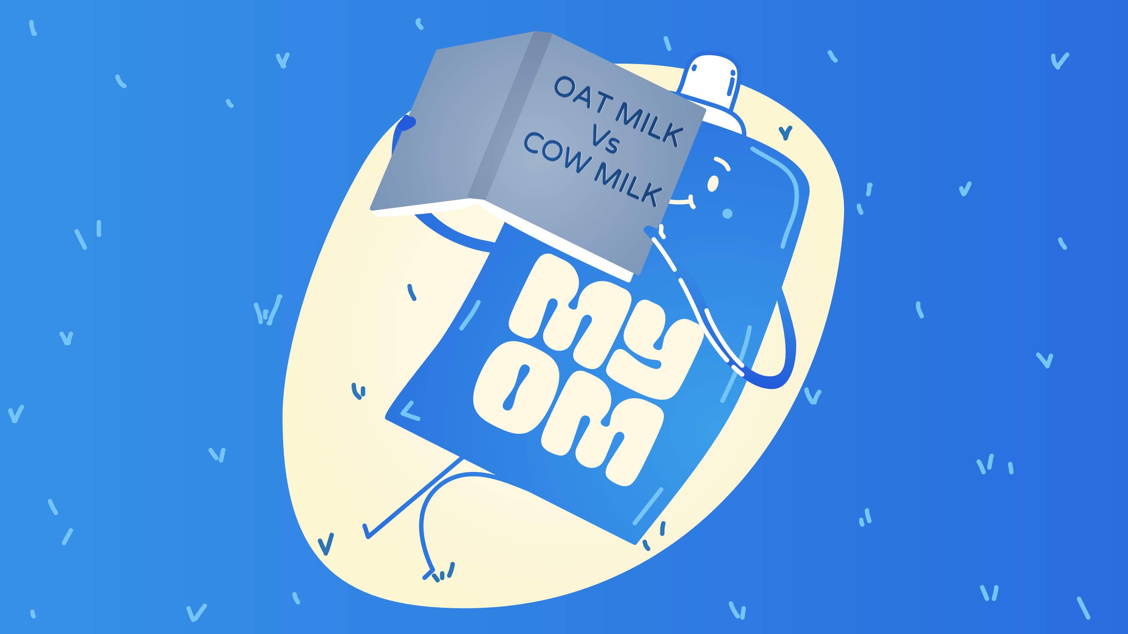 Oat Milk Vs Cow's Milk: Exploring the Nutritional, Environmental, And Taste Differences - MYOM Shop
