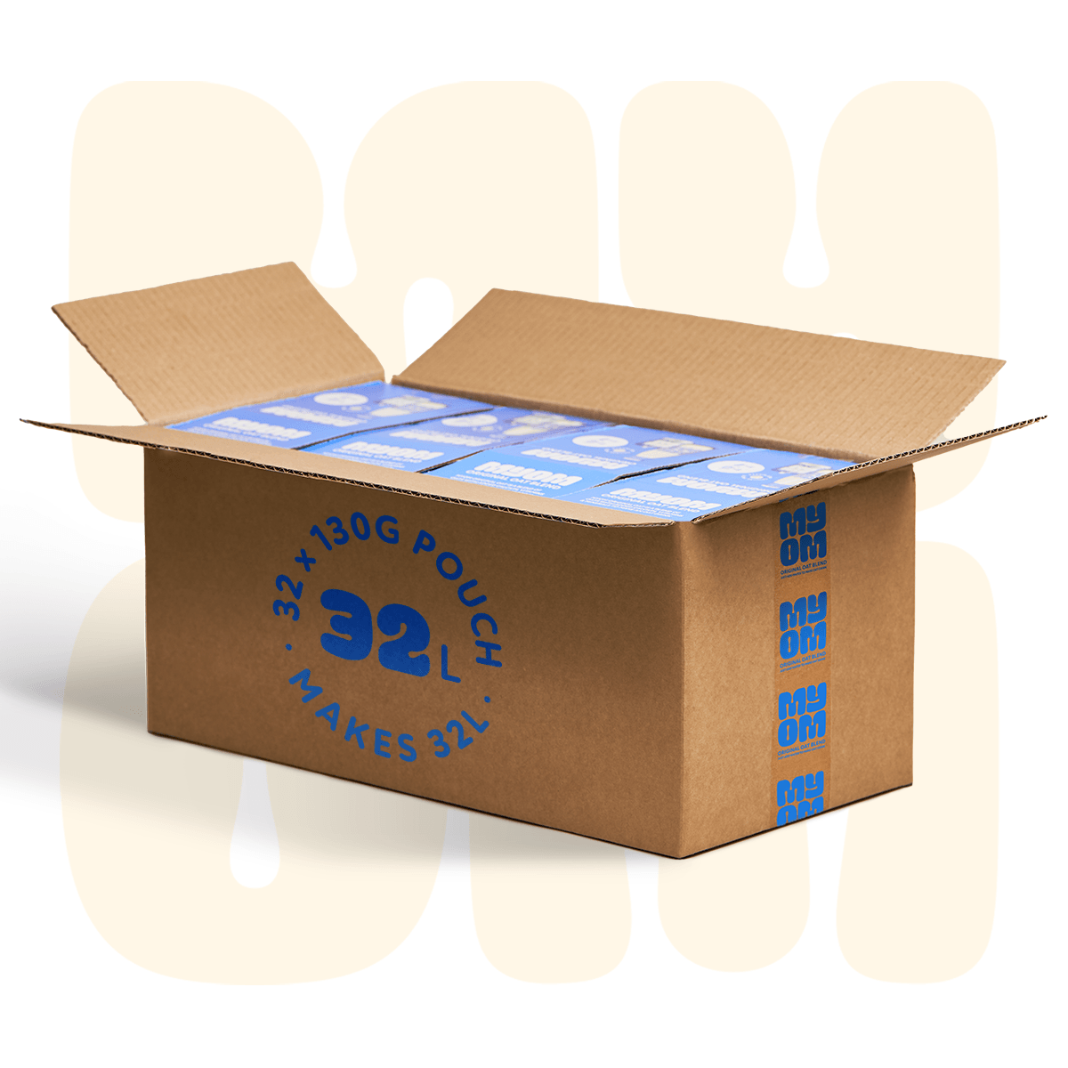MYOM 1L Original Oat Milk Blend Case - MYOM Shop