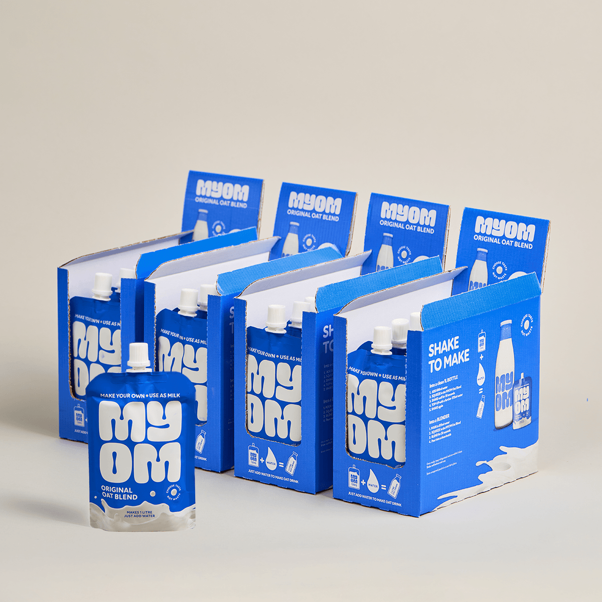 MYOM 1L Original Oat Milk Blend Case - MYOM Shop