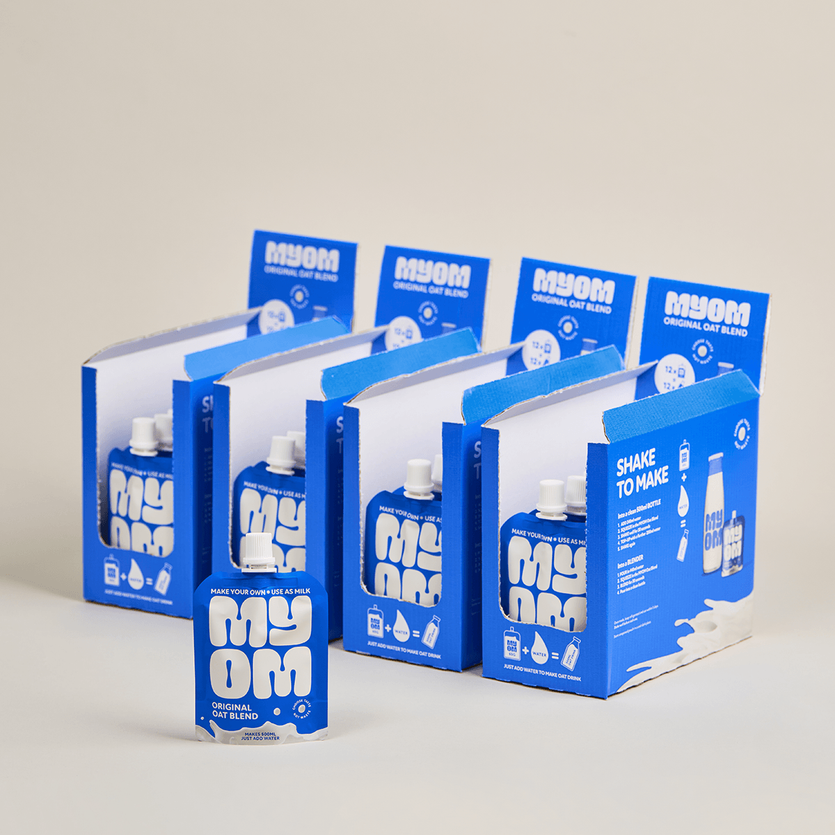 MYOM 500ml Original Oat Milk Blend Case - MYOM Shop