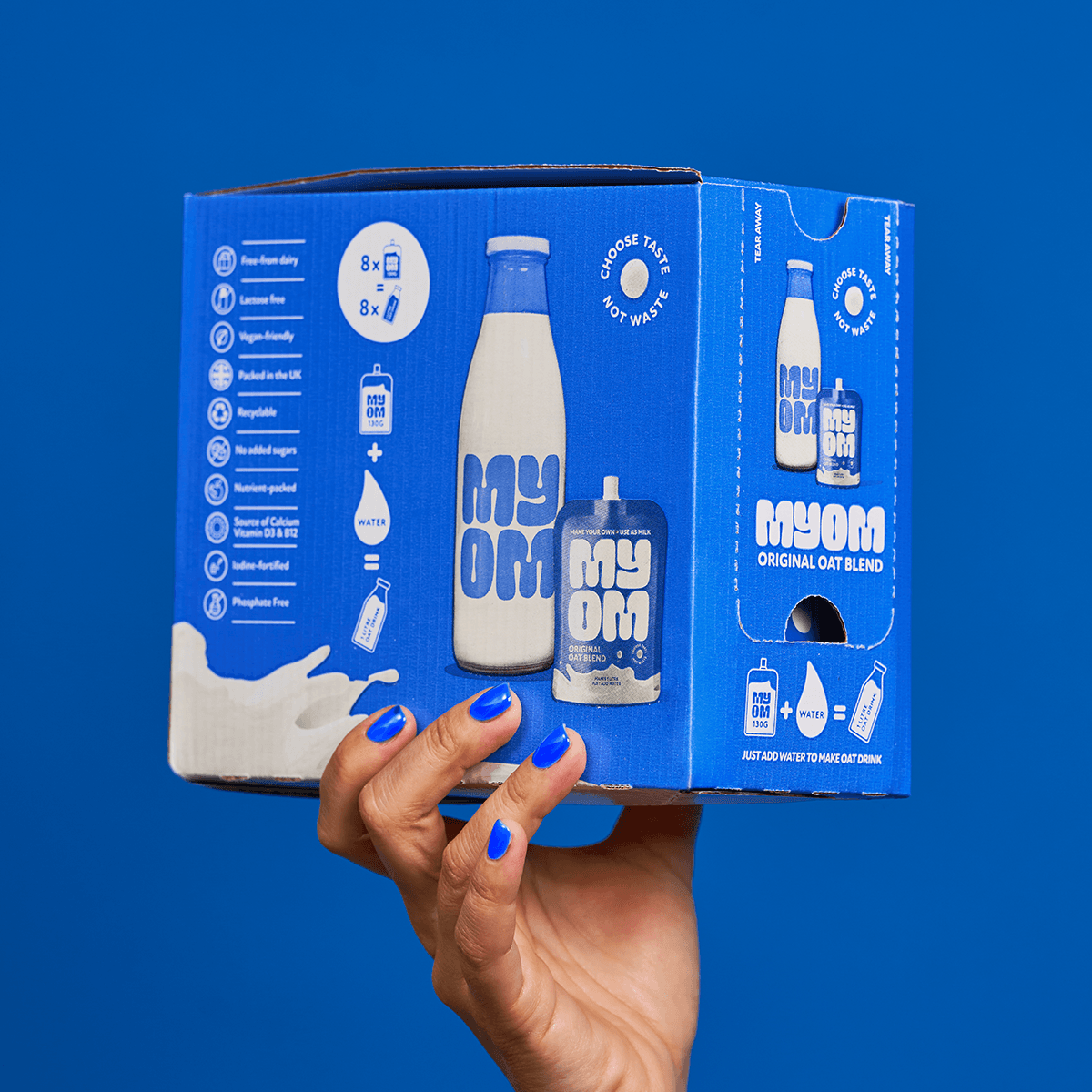 MYOM 1L Original Oat Milk Blend Case - MYOM Shop