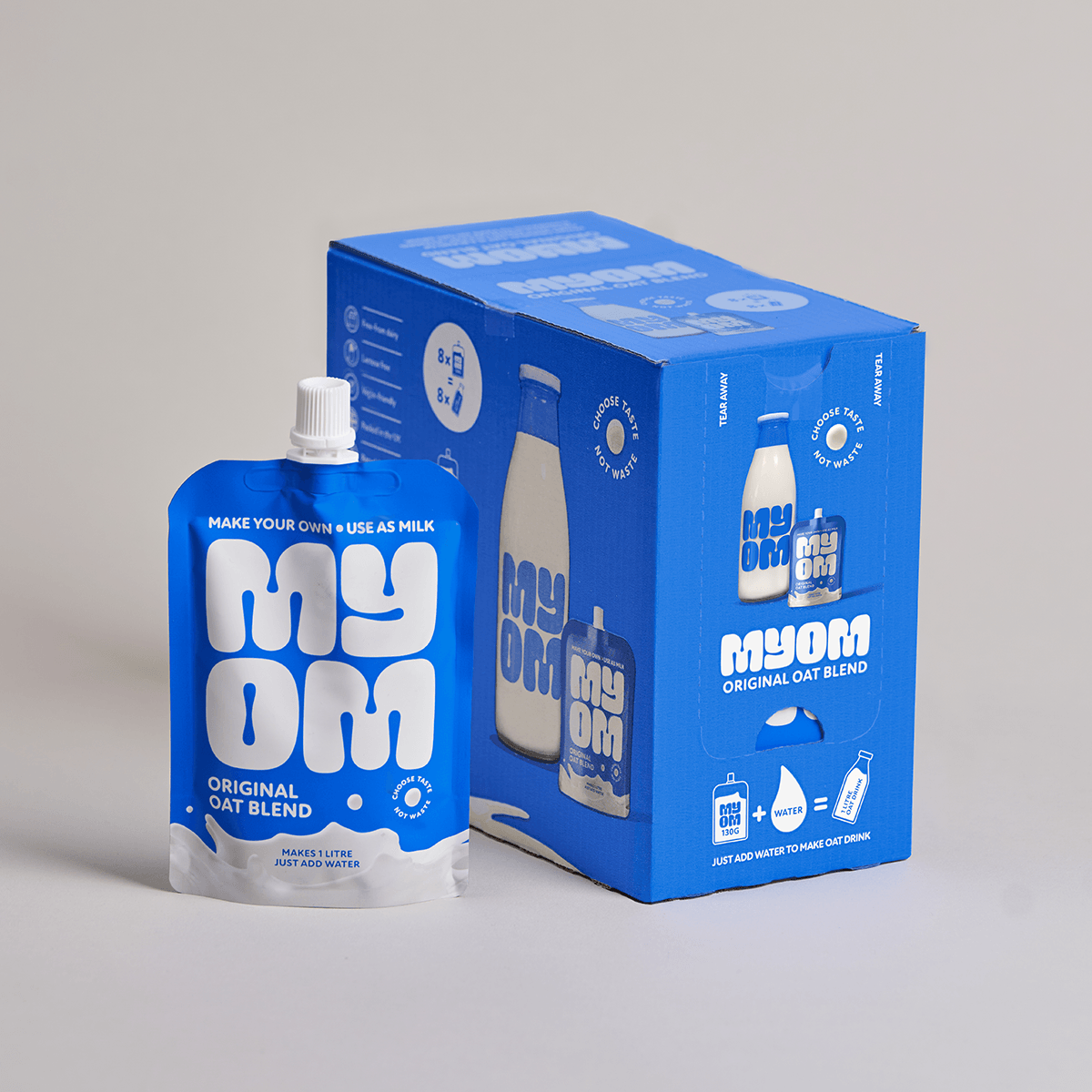 MYOM 1L Original Oat Milk Blend Case - MYOM Shop
