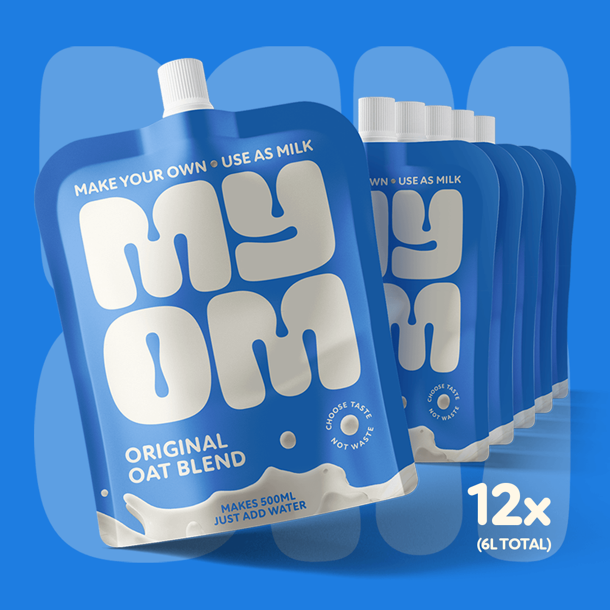 MYOM 500ml Original Oat Milk Blend Multipack - MYOM Shop