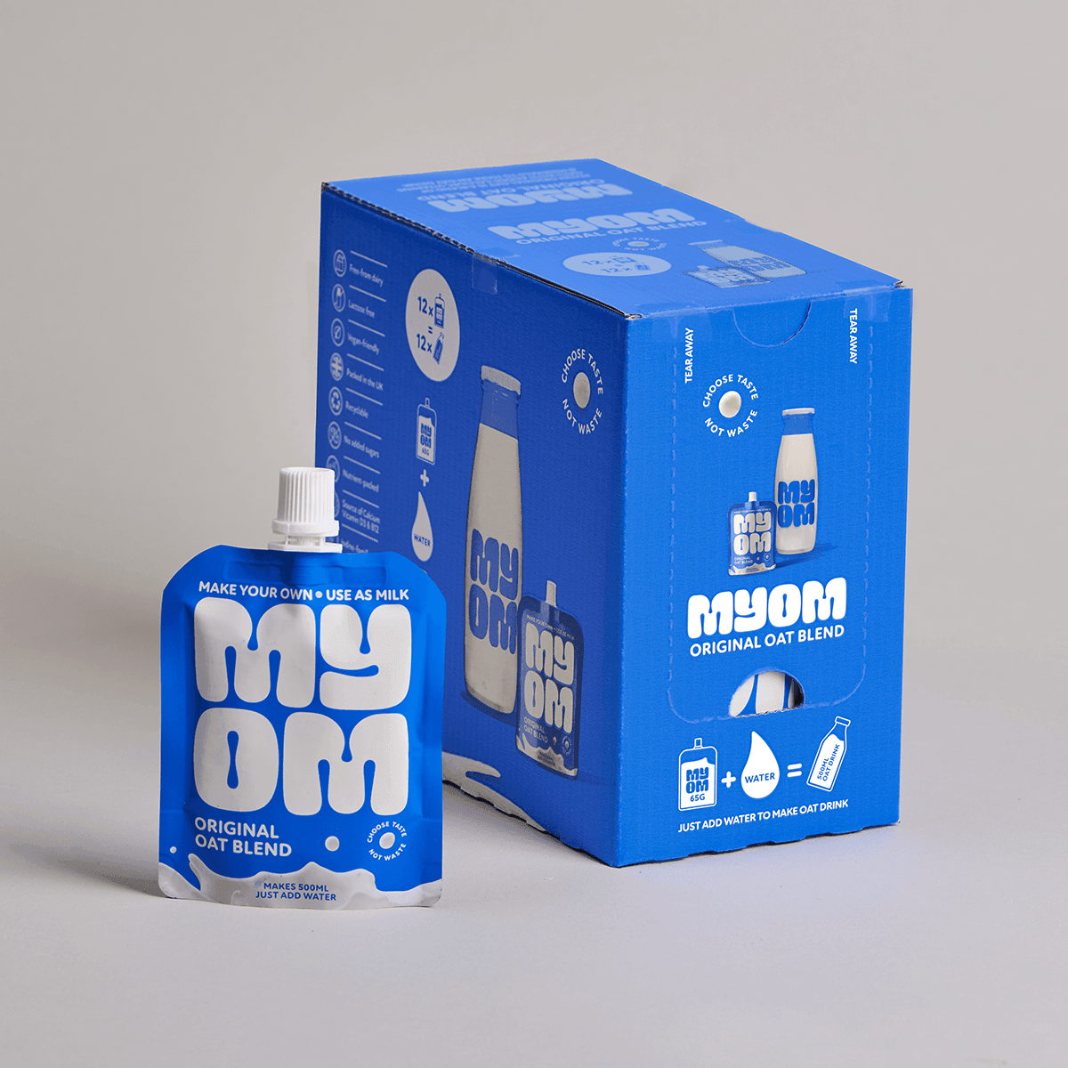 MYOM 500ml Original Oat Milk Blend Case - MYOM Shop