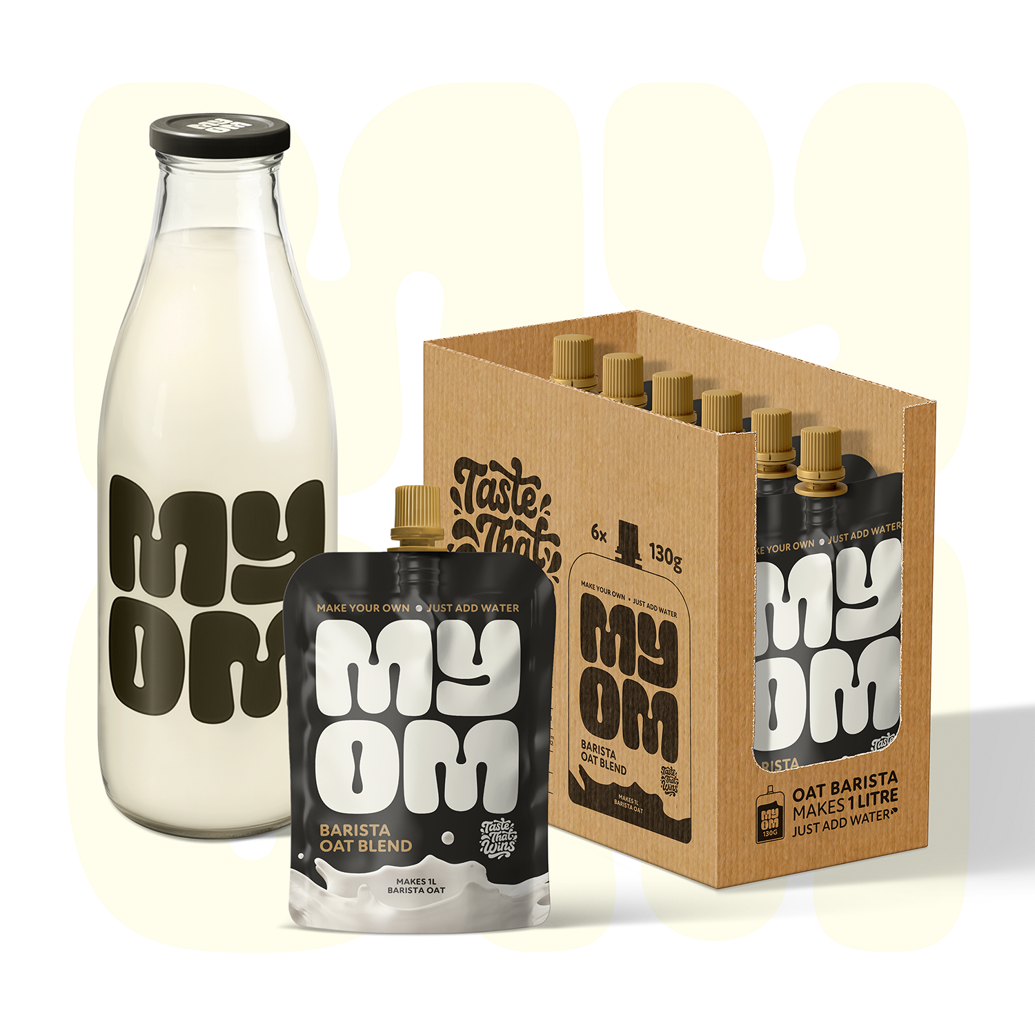 MYOM 1L Barista Oat Drink Everyday Bundle