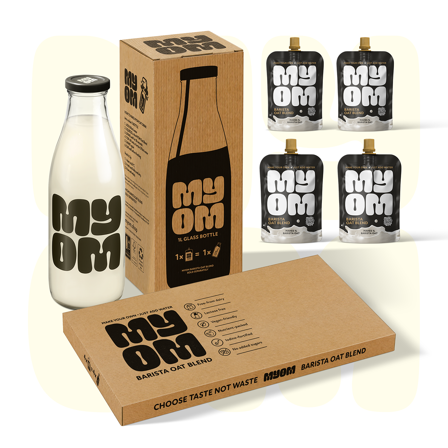 MYOM Barista Oat Drink: Starter Bundle