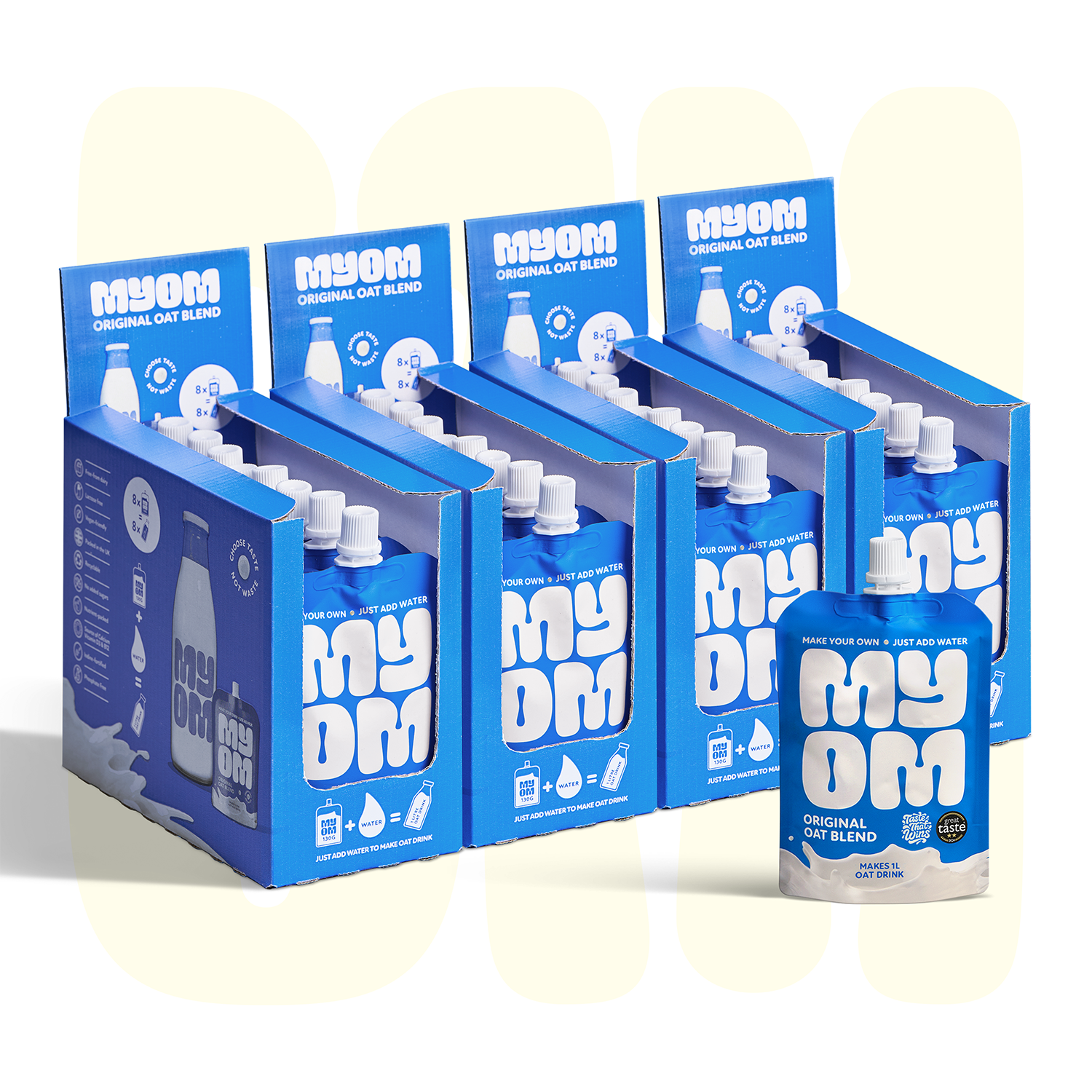 MYOM 1L Original Oat Milk-Free Drink Premix Case