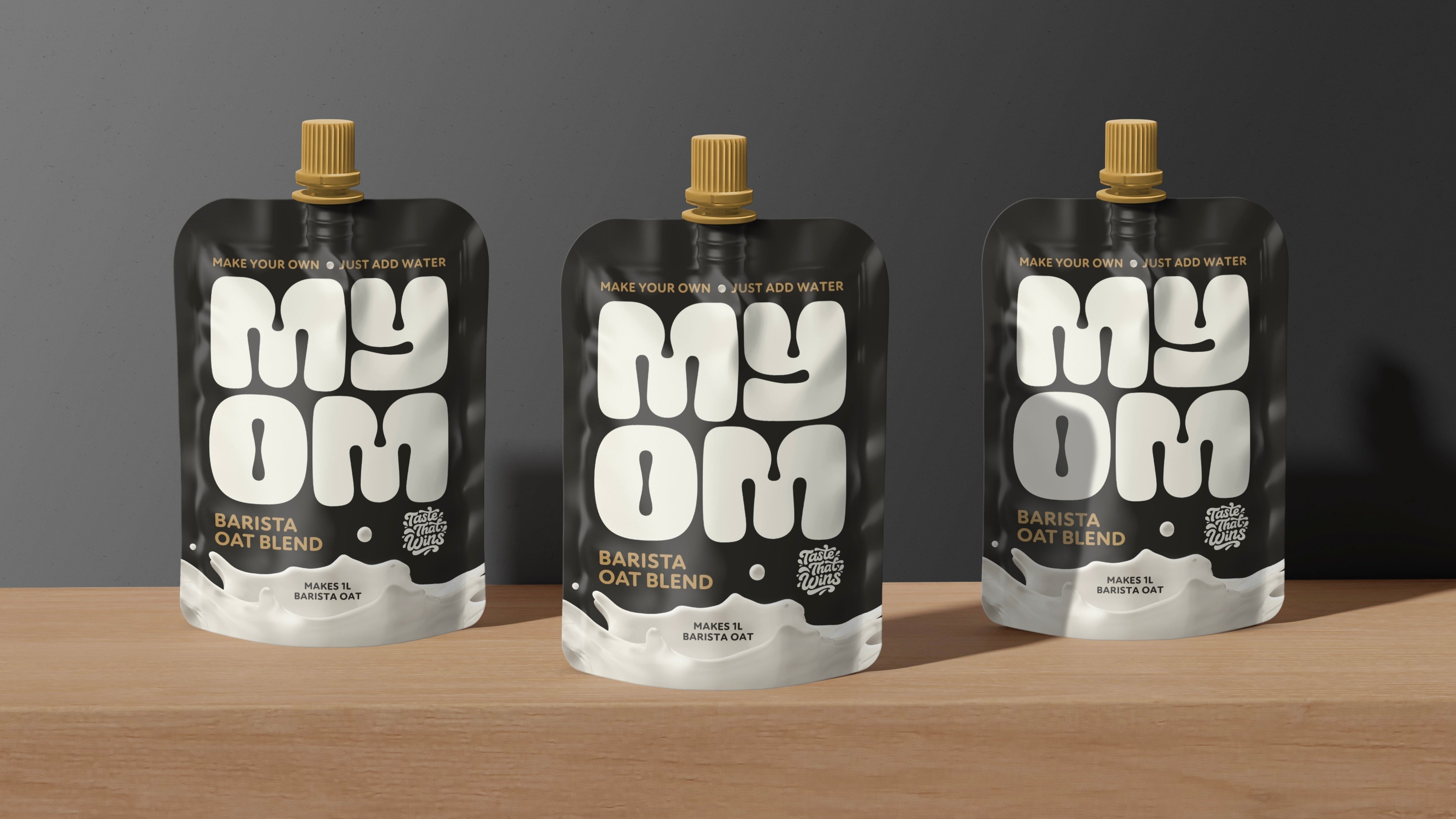 MYOM Barista Oat Milk sachets