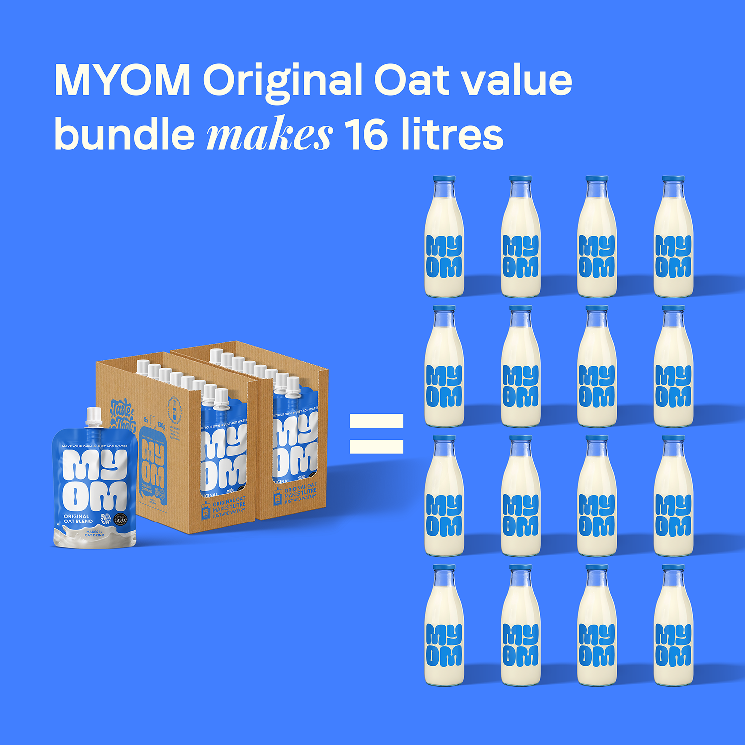 MYOM 1L Oat Milk-Free Drink Value Bundle