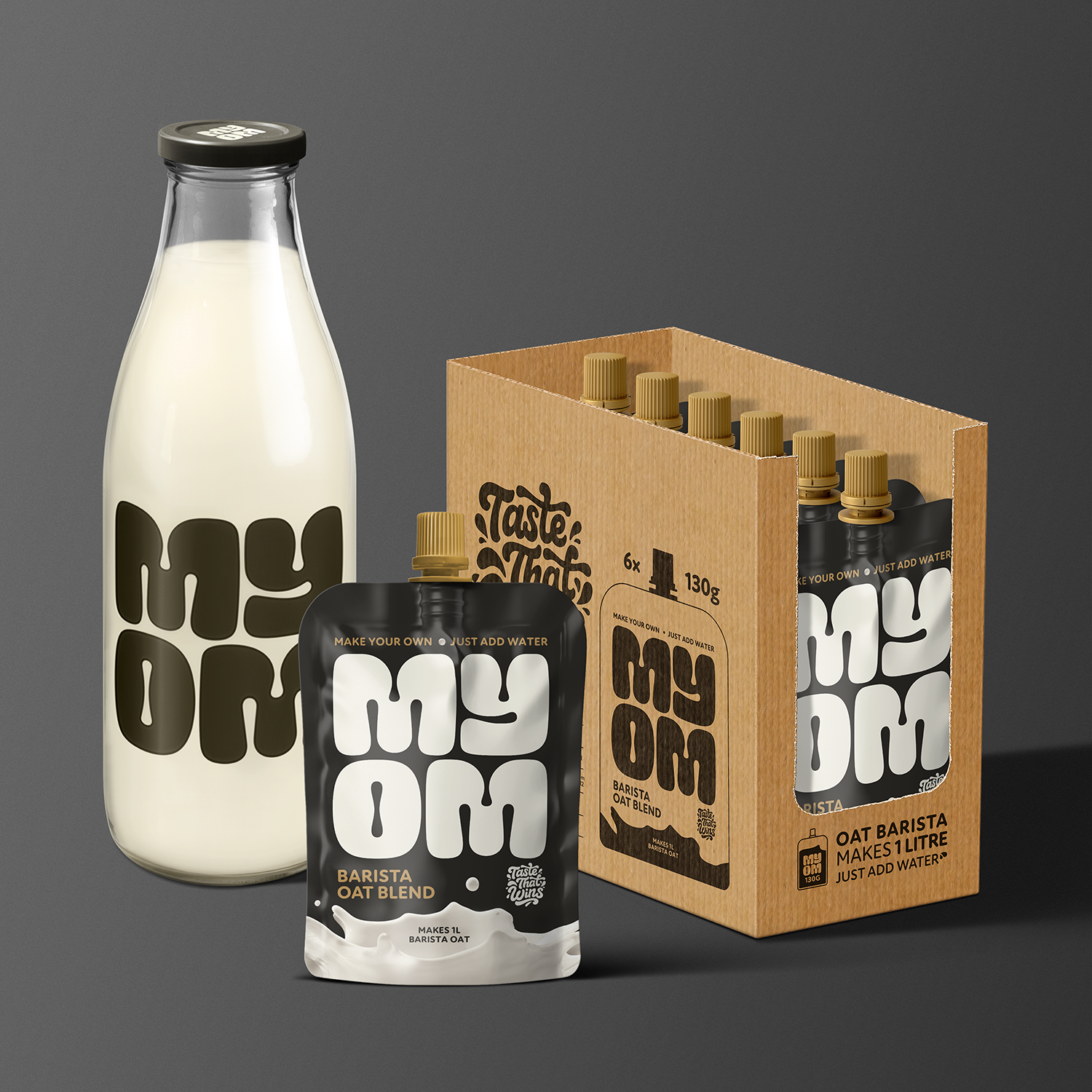 MYOM 1L Barista Oat Milk-Free Drink Everyday Bundle