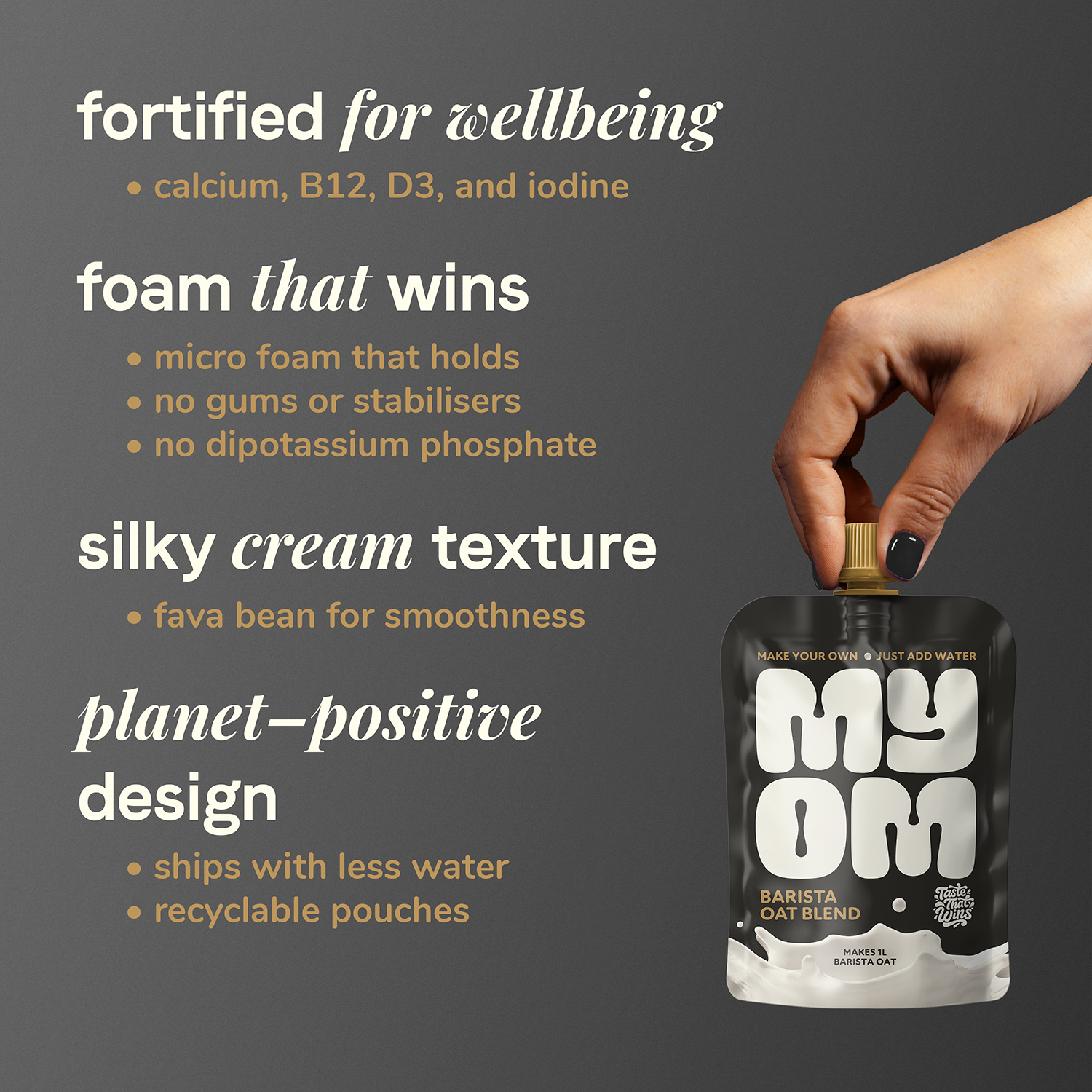MYOM 1L Barista Oat Drink Value Bundle