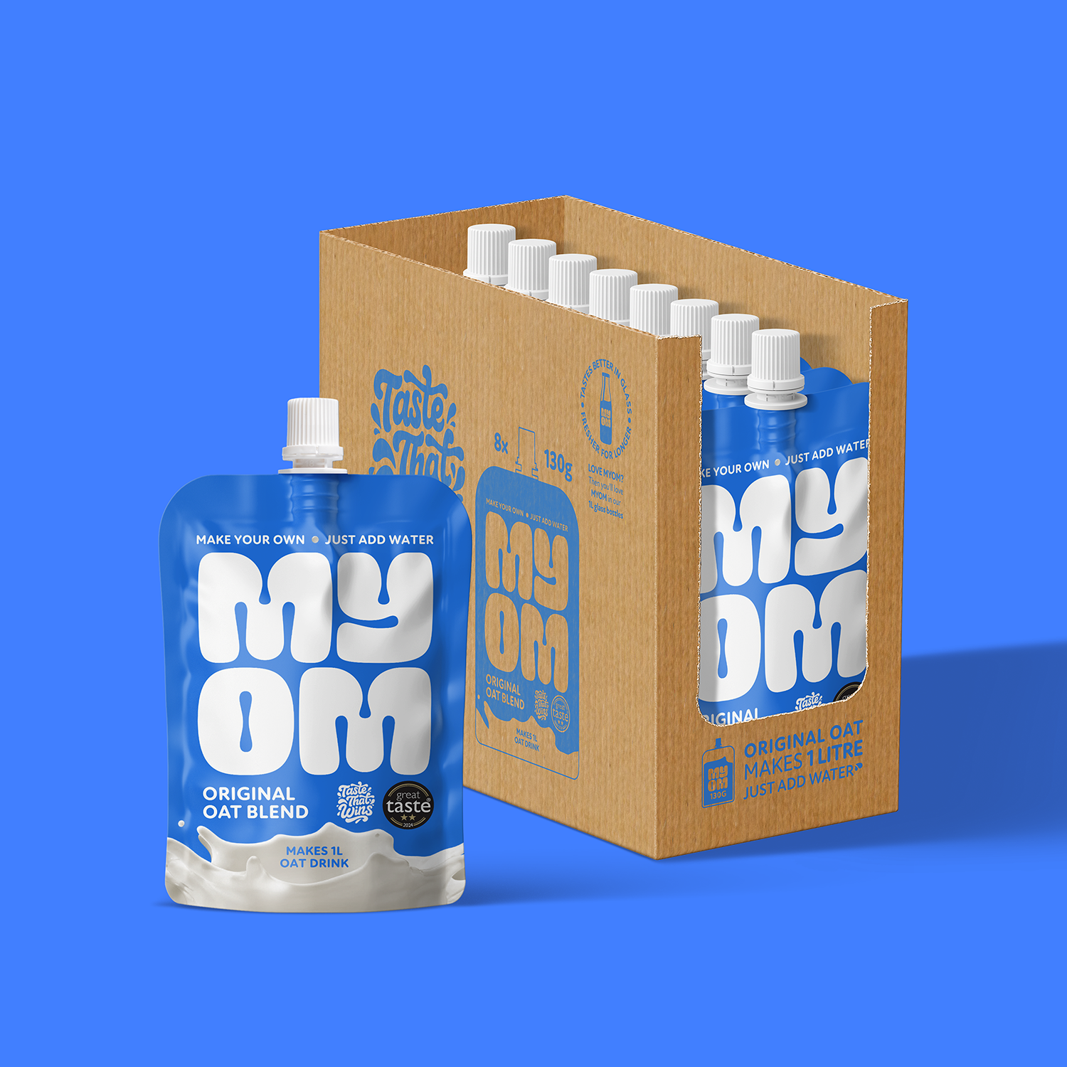 MYOM 1L Original Oat Milk-Free Drink Premix Multipack