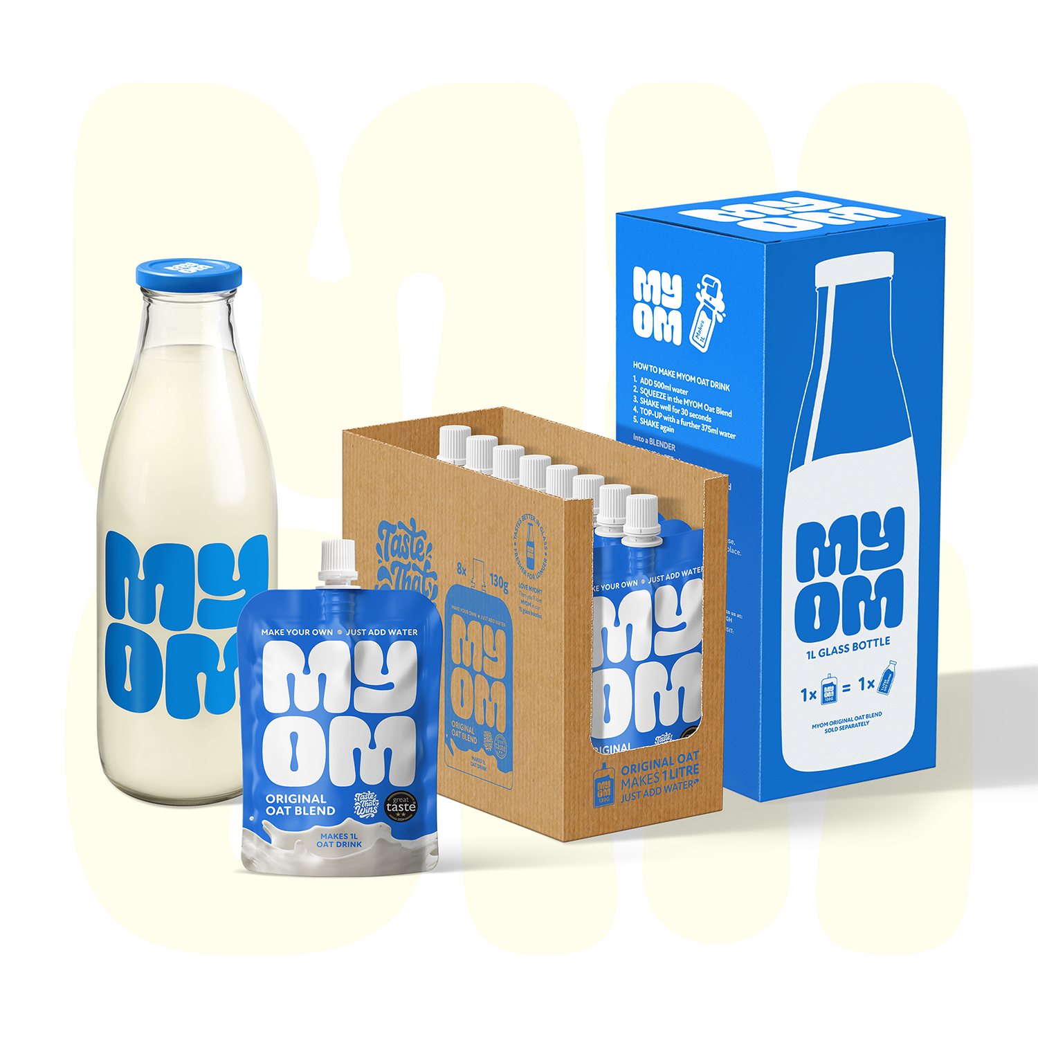 MYOM 1L Oat Milk-Free Drink Everyday Bundle