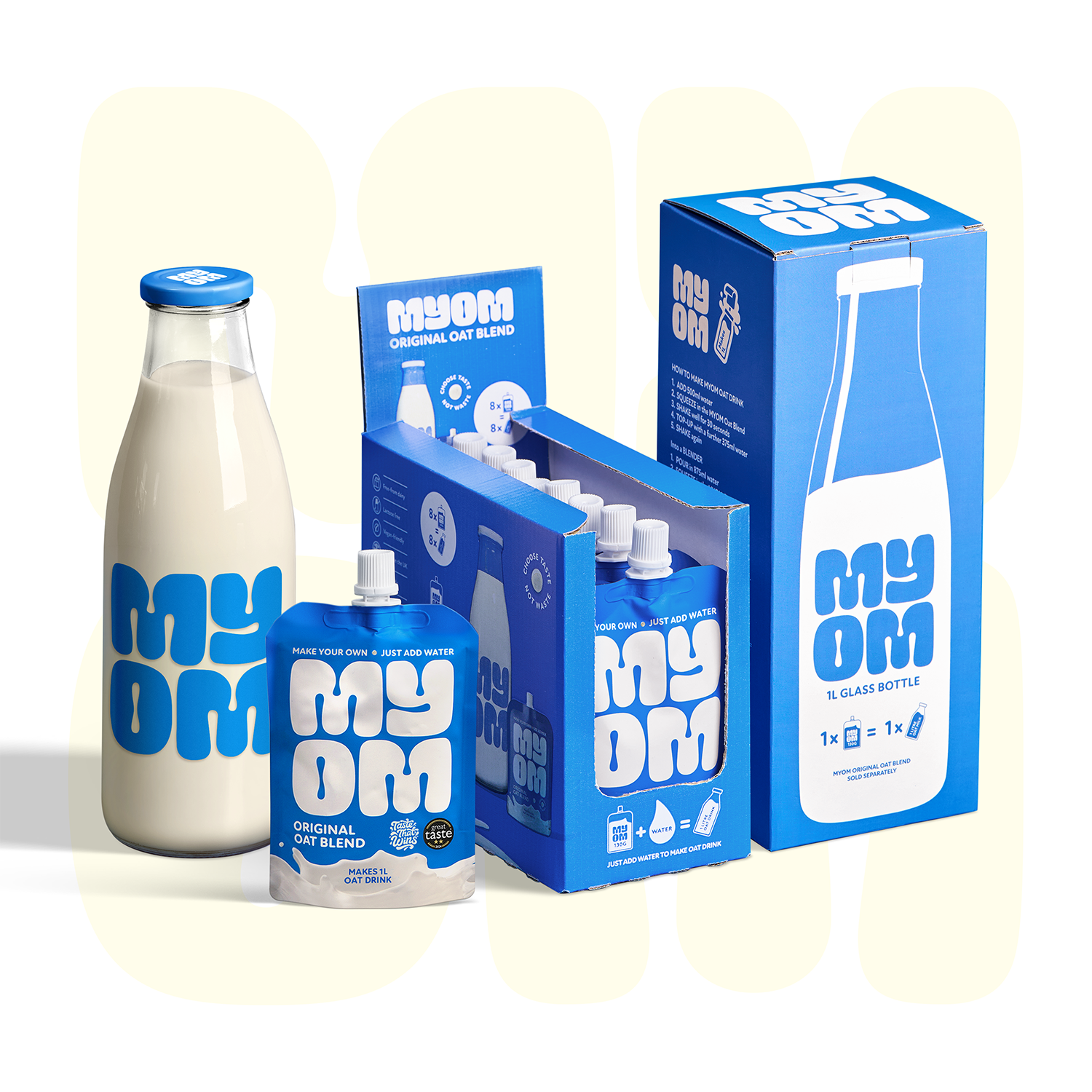 MYOM 1L Oat Milk-Free Drink Everyday Bundle