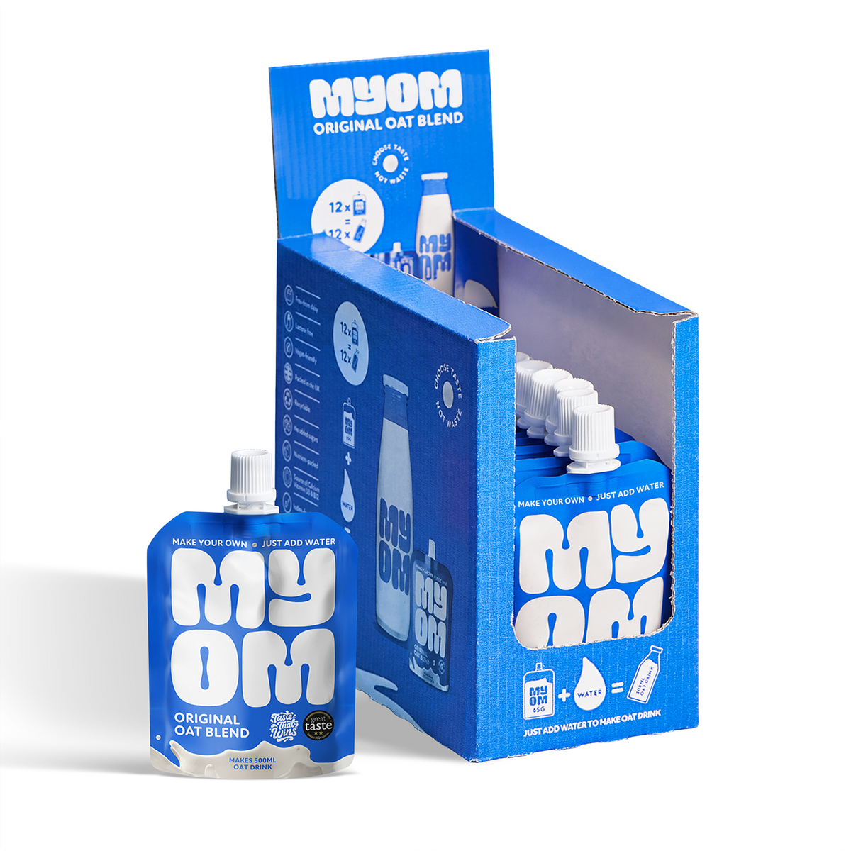MYOM 500ml Original Oat Milk-Free Drink Premix Multipack