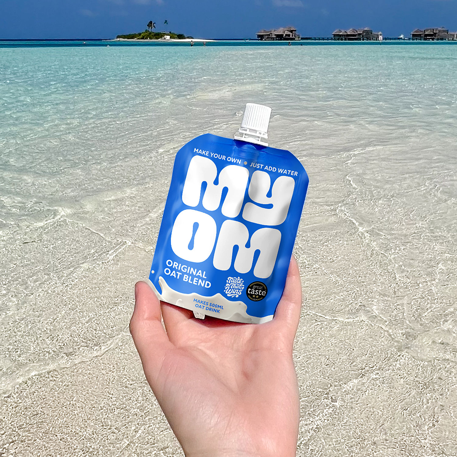 MYOM 500ml Original Oat Milk-Free Drink Premix Pack